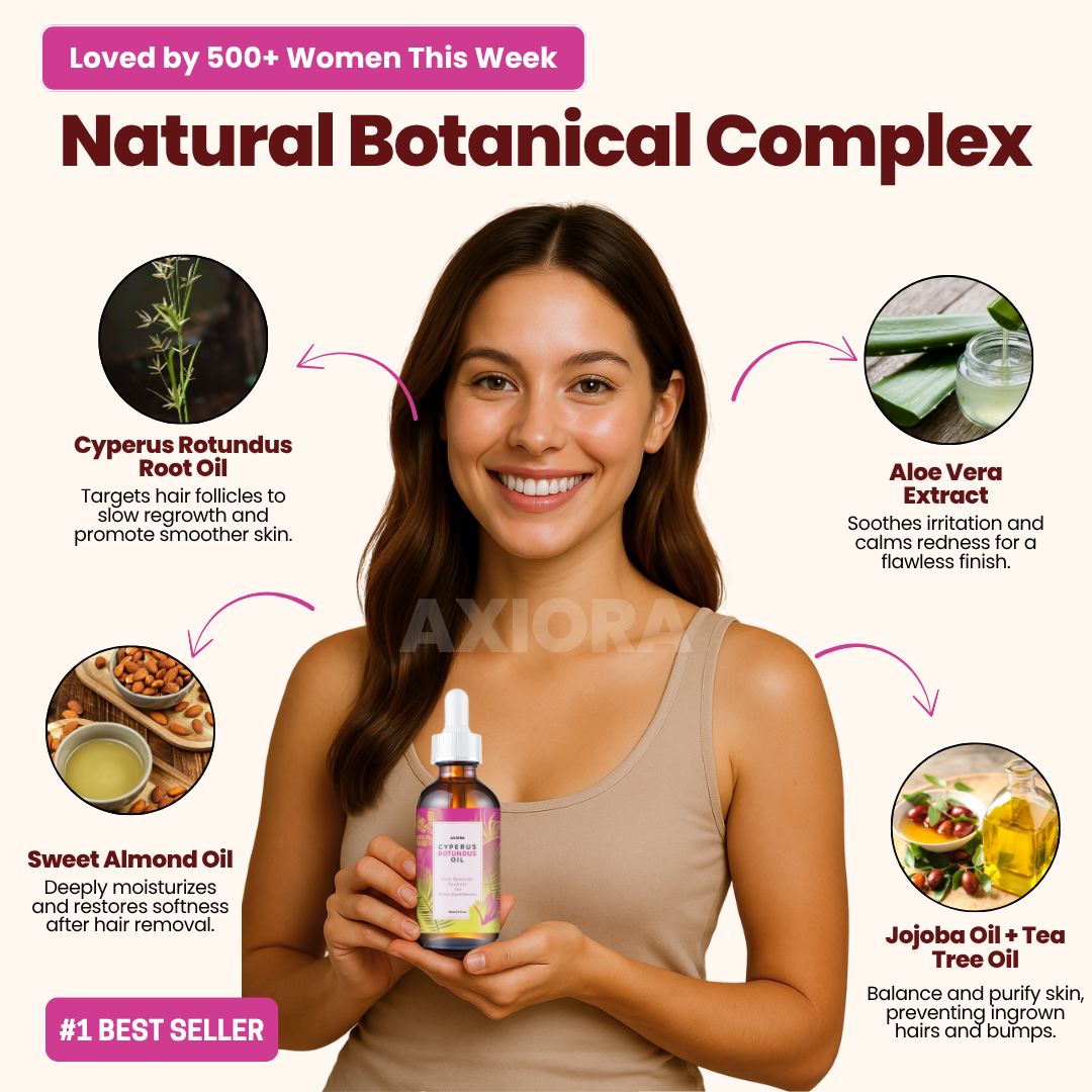 AxiOra Cyperus Rotundus Oil TM